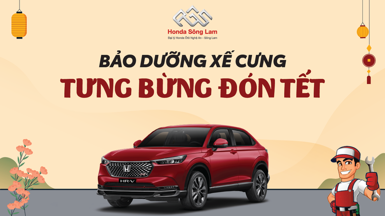BẢO DƯỠNG XẾ CƯNG - TƯNG BỪNG ĐÓN TẾT