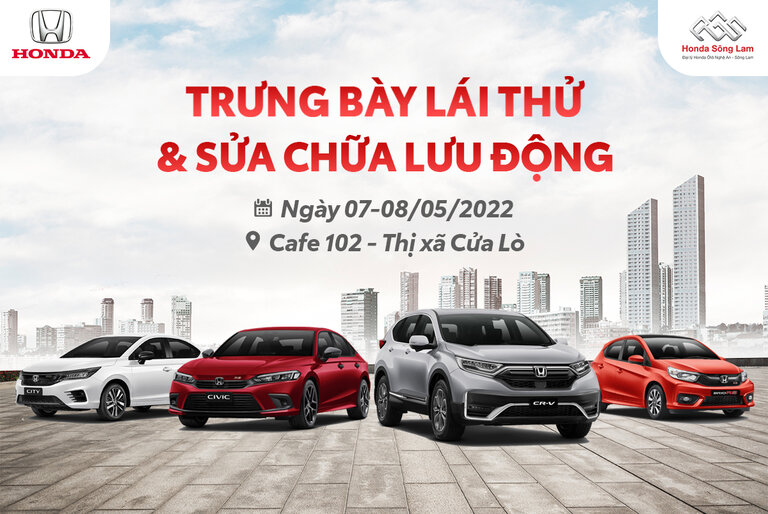 CHƯƠNG TRÌNH LÁI THỬ FEEL THE PERFORMANCE TẠI CỬA LÒ