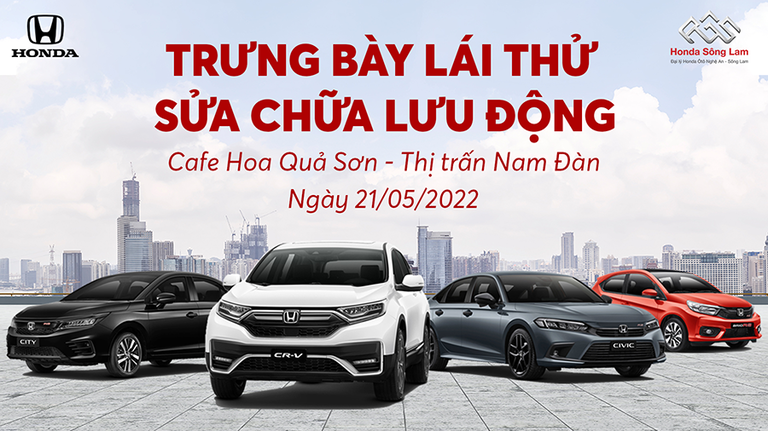 CHƯƠNG TRÌNH LÁI THỬ VÀ SỬA CHỮA LƯU ĐỘNG TẠI NAM ĐÀN