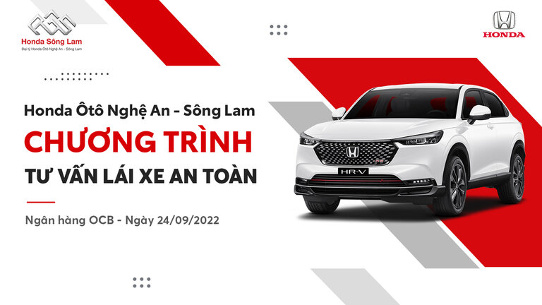 CHƯƠNG TRÌNH LÁI XE AN TOÀN THÁNG 9/2022