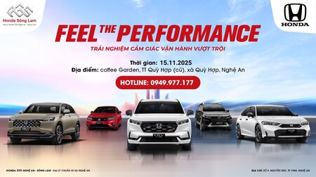 FEEL THE PERFORMANCE – TRẢI NGHIỆM LÁI THỬ CÙNG HONDA ÔTÔ SÔNG LAM TẠI QUỲ HỢP