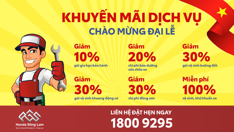 KHUYẾN MÃI DỊCH VỤ CHÀO MỪNG ĐẠI LỄ 30/4 và 1/5