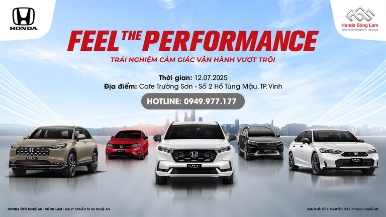 Lái thử xe Honda - Trải nghiệm sau tay lái – Cảm nhận khác biệt cùng Honda Ô tô Sông Lam
