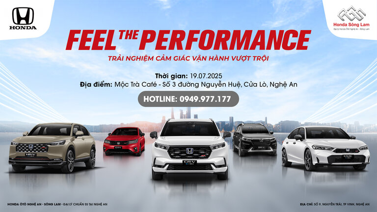 Lái thử xe Honda - Trải nghiệm sau tay lái – Cảm nhận khác biệt cùng Honda Ô tô Sông Lam