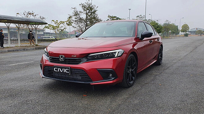 RÒ RỈ NHỮNG HỈNH ẢNH MỚI NHẤT VỀ HONDA CIVIC 2022