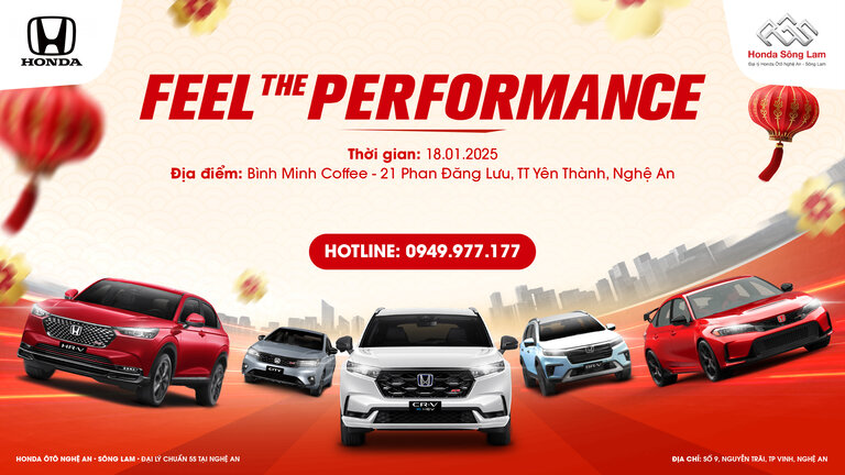 SỰ KIỆN LÁI THỬ VÀ TRƯNG BÀY XE – ĐÓN TẾT CÙNG HONDA ÔTÔ NGHỆ AN - SÔNG LAM
