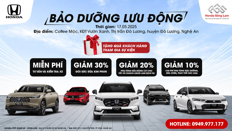 SỰ KIỆN SỬA CHỮA & BẢO DƯỠNG LƯU ĐỘNG TẠI ĐÔ LƯƠNG