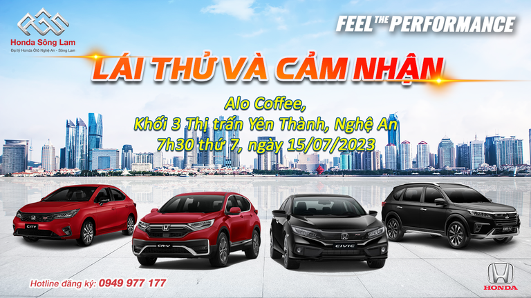 SỰ KIỆN TRƯNG BÀY & LÁI THỬ XE THÁNG 7/2023 TẠI YÊN THÀNH