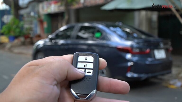 TÍNH NĂNG ĐỀ NỔ TỪ XA TRÊN HONDA CITY