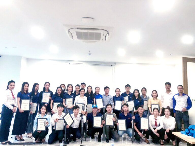 TỔ CHỨC THÀNH CÔNG CHƯƠNG TRÌNH HƯỚNG DẪN LÁI XE AN TOÀN