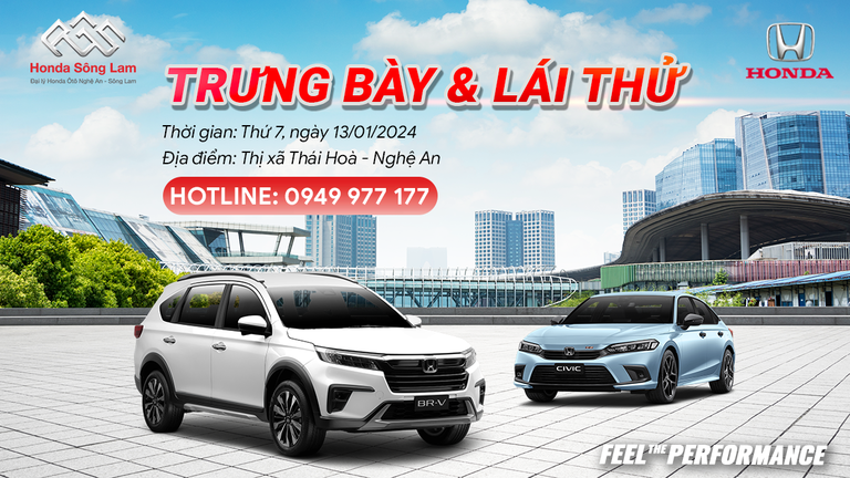 TRẢI NGHIỆM, LÁI THỬ CÁC DÒNG XE HONDA THẾ HỆ MỚI TẠI THỊ XÃ THÁI HOÀ