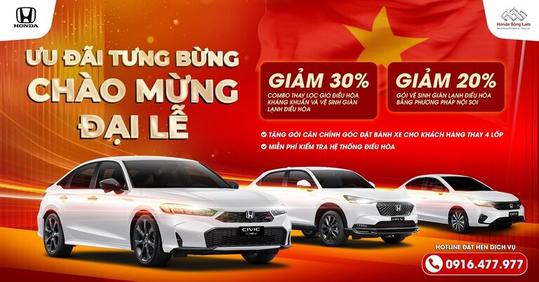 ƯU ĐÃI DỊCH VỤ THÁNG 4 - BẢO DƯỠNG XẾ CƯNG – CHÀO MỪNG ĐẠI LỄ