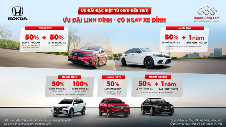 ƯU ĐÃI LINH ĐÌNH - CÓ NGAY XE ĐỈNH